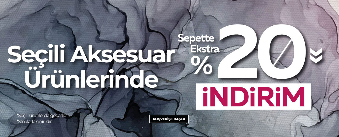 Sepette 20 indirim