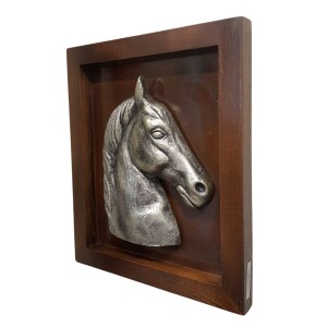 At Başı Figürü Dekoratif Pano 30X36 Cm - TepeHome (1)