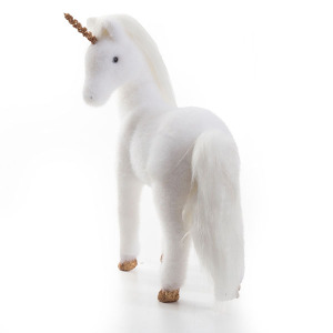 Beyaz Unicorn Figürü 20*30 Cm - TepeHome (1)