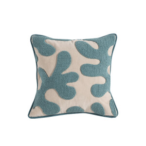 Fore Azur Dekoratif Kırlent 43x43cm - TepeHome