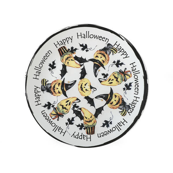 Halloween Happy 2 Servis Tabağı 26 Cm - 1