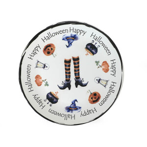 Halloween Happy Servis Tabağı 26 Cm - TepeHome