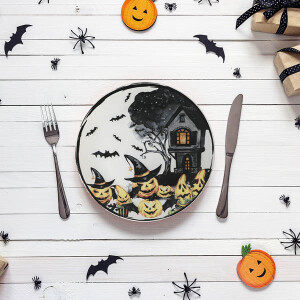 Halloween Witch Servis Tabağı 26 Cm - TepeHome (1)