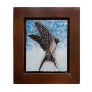 Kuş Figürü Dekoratif Pano 3 30X26 Cm - TepeHome