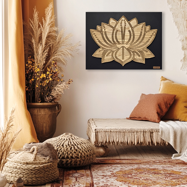 Lotus Mandala Tablo - 2