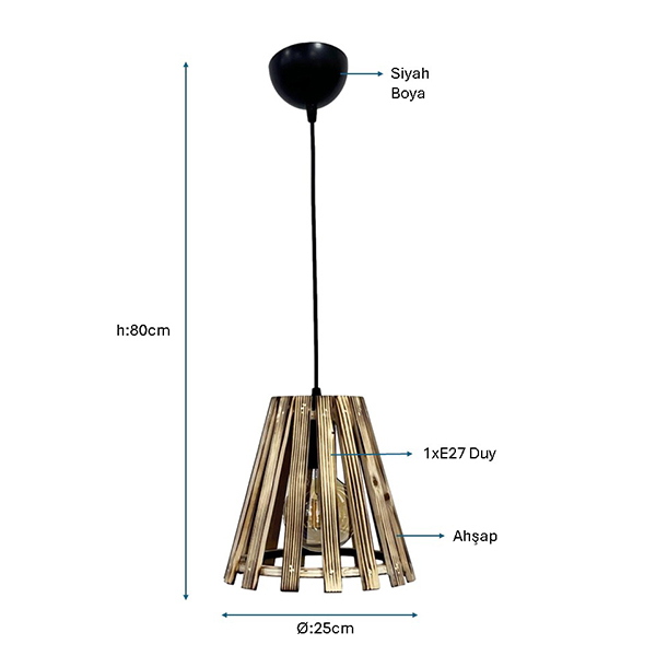 Modern Tekli Avize 1220-av-bsy - 1