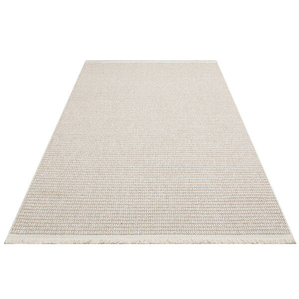 Mot Plain Beige Halı 160x230 - 8