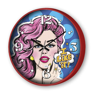 Popart Duvar Saati 30 cm - TepeHome (1)